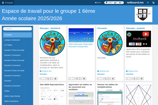 Interactive Learning Pages | netboard.me