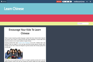Interactive Learning Pages | netboard.me