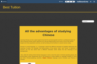 Interactive Learning Pages | netboard.me