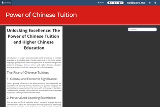 Interactive Learning Pages | netboard.me