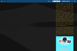 Interactive Learning Pages | netboard.me