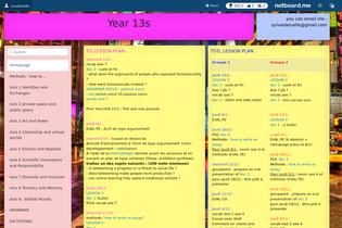 Interactive Learning Pages | netboard.me