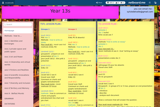 Interactive Learning Pages | netboard.me