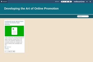 Interactive Learning Pages | netboard.me