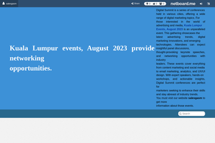 Interactive Learning Pages | netboard.me