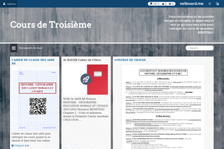 Interactive Learning Pages | netboard.me