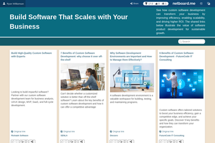 Interactive Learning Pages | netboard.me