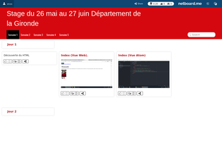 Interactive Learning Pages | netboard.me