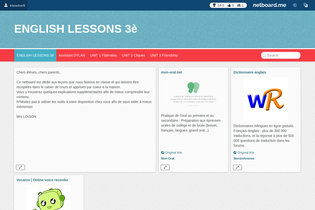 Interactive Learning Pages | netboard.me