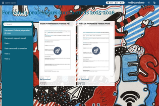 Interactive Learning Pages | netboard.me